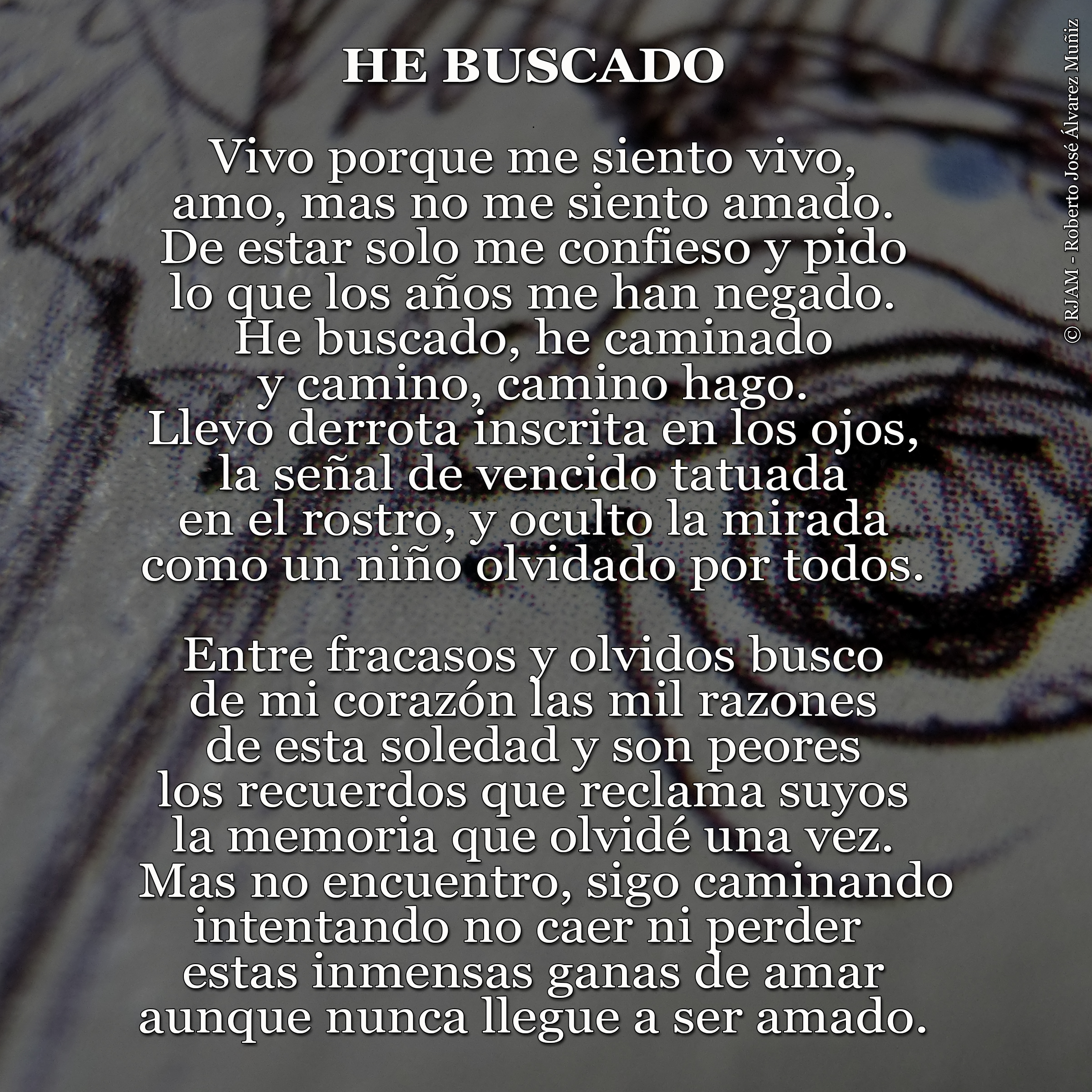 Poema He buscado