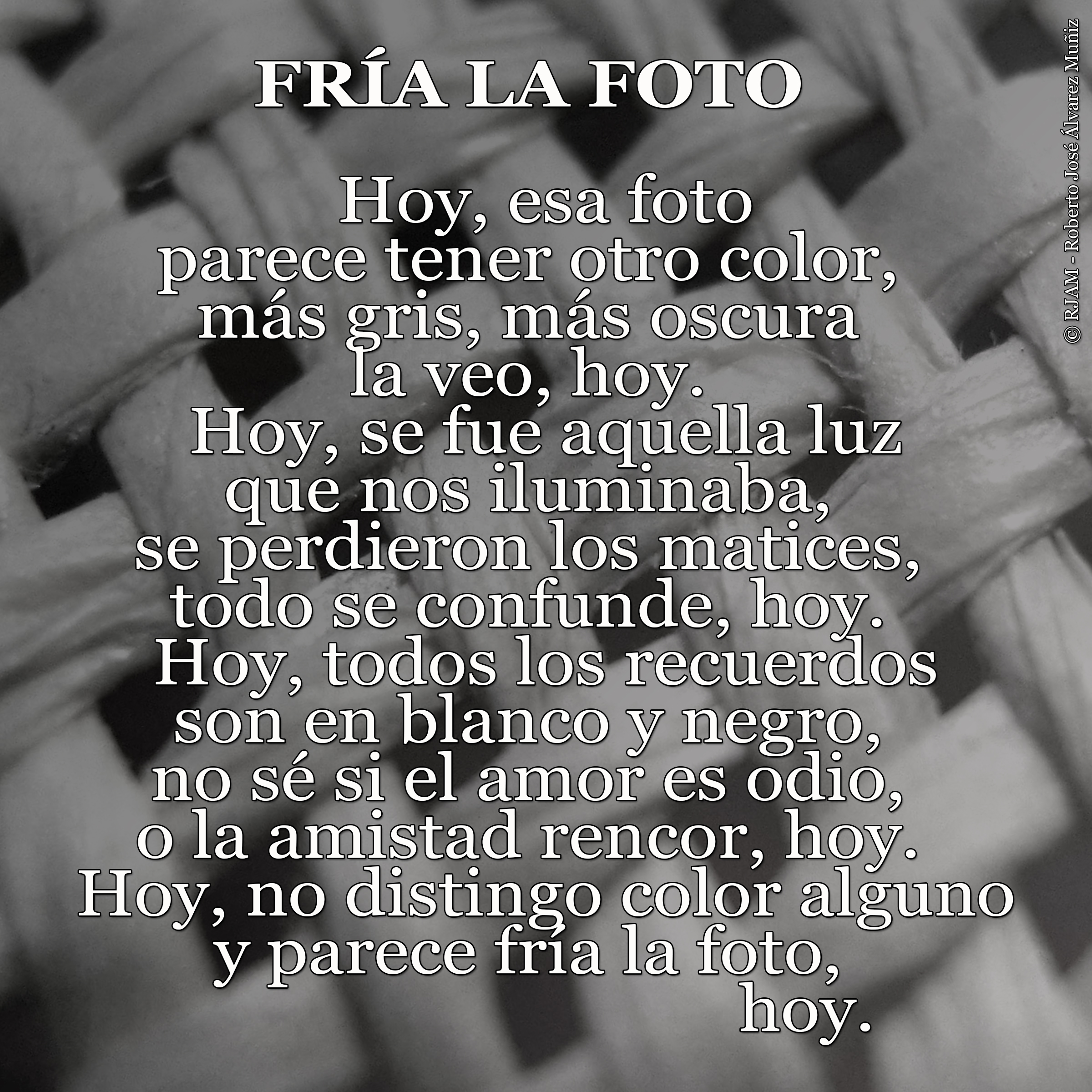 Poema Fría la foto