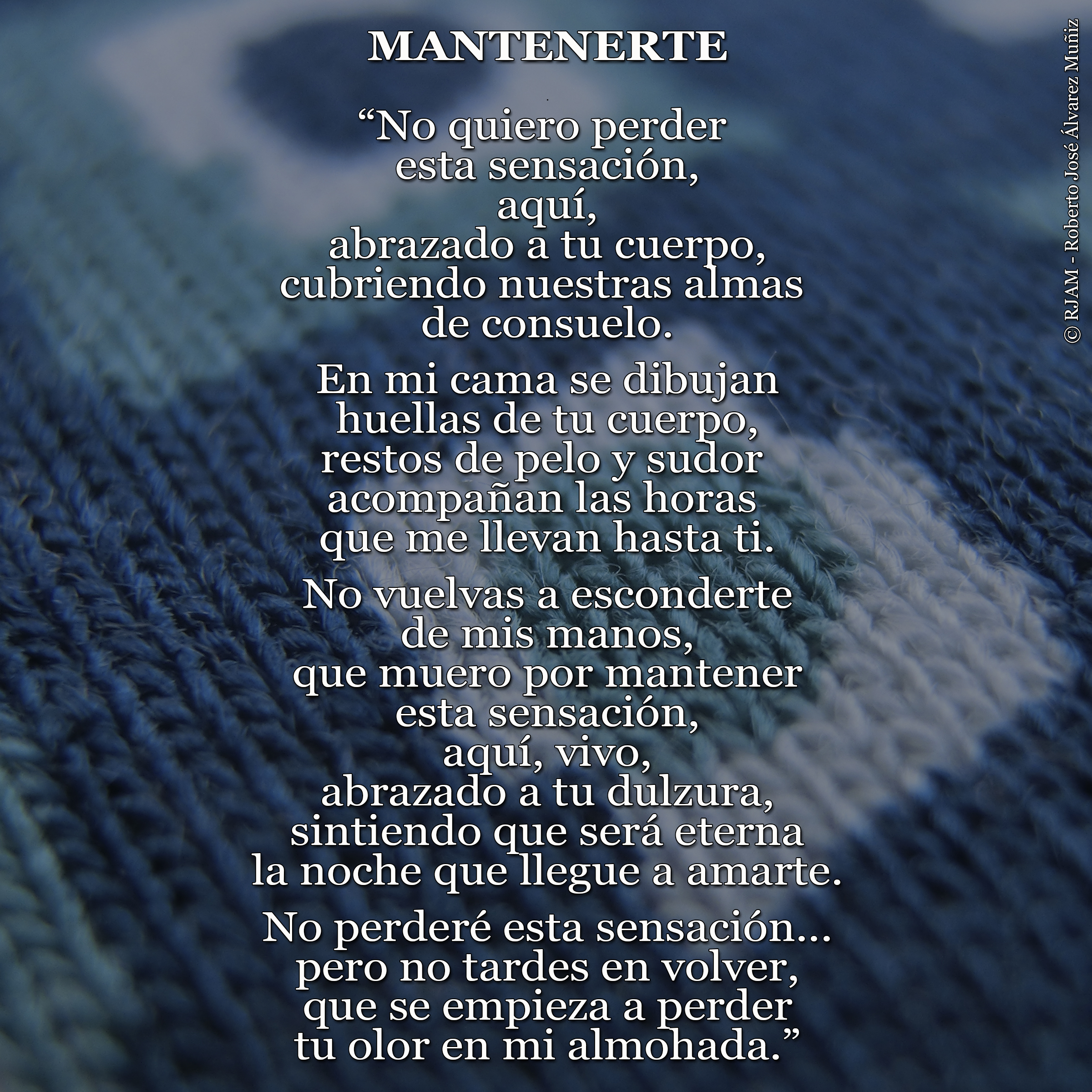 Poema Mantenerte
