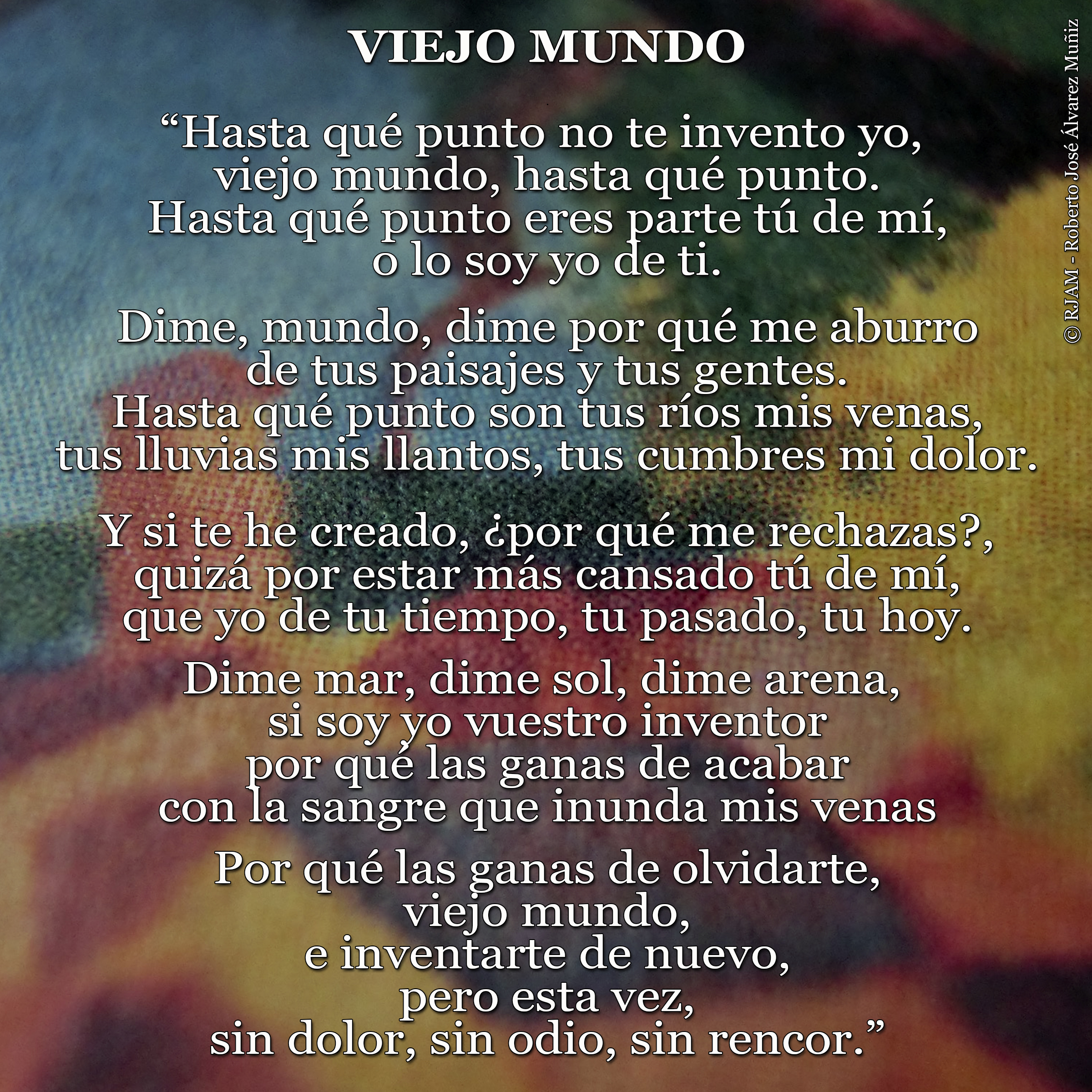 Poema Viejo mundo